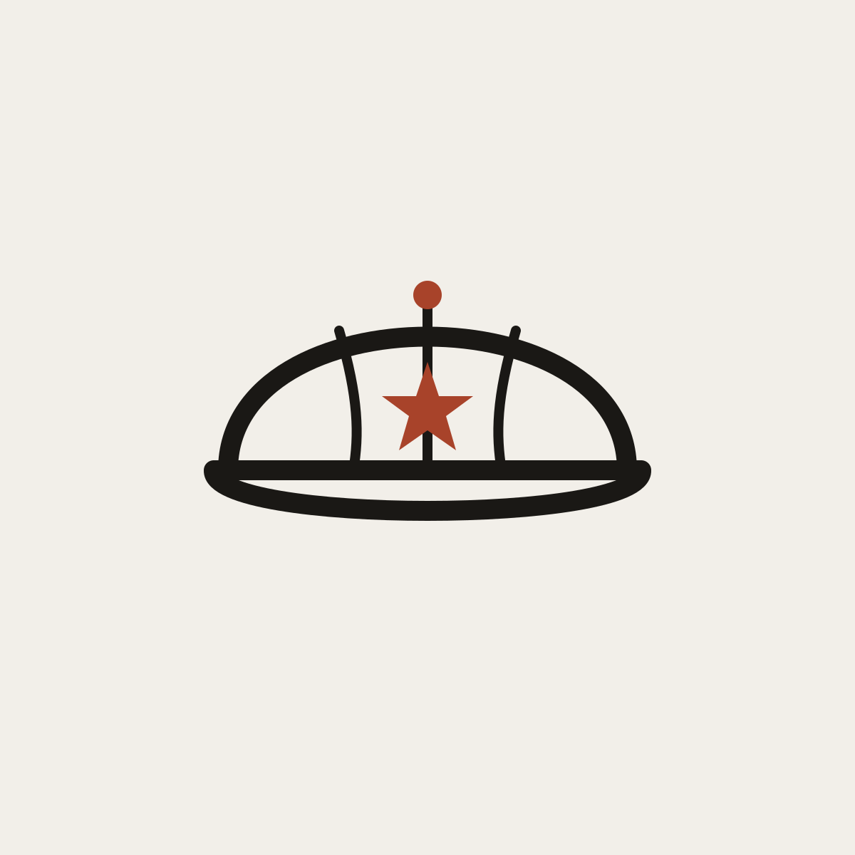 Storyteller dad hat, front view